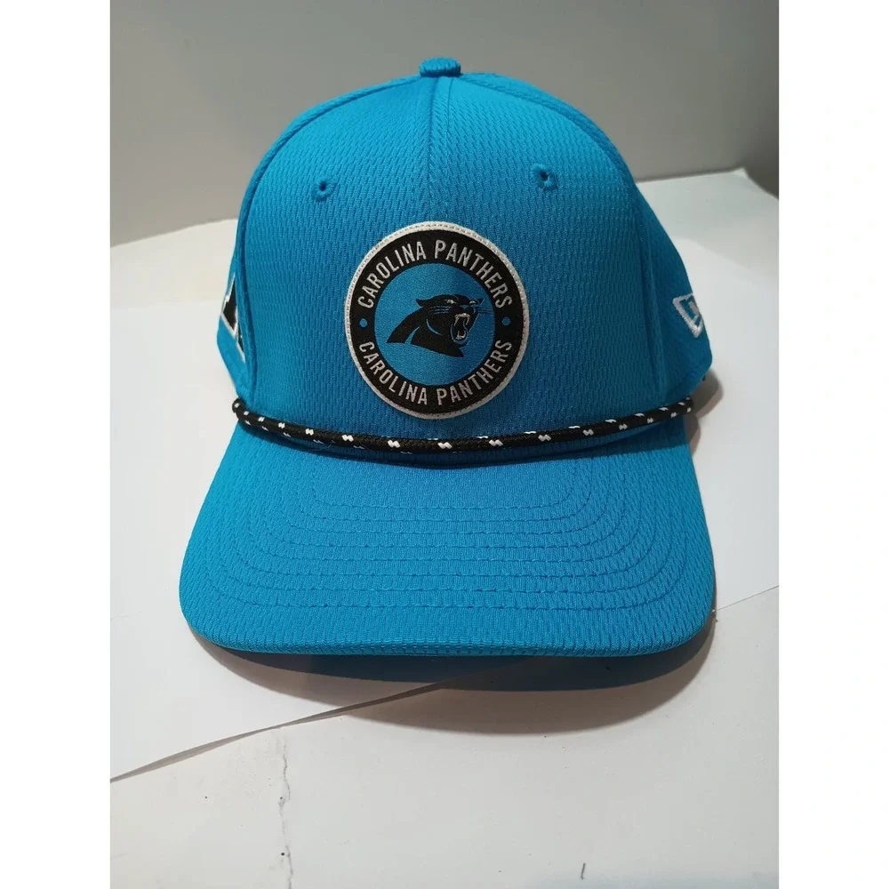 New Era Carolina Panthers 9SEVENTY Snapback Hat Blue NFL Rope Cap Coolera OSFM